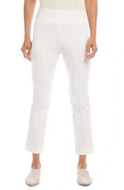 Karen Kane Seam Front Pants In White