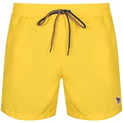 Paul Smith Ps By  Zebra Swim Shorts Gold