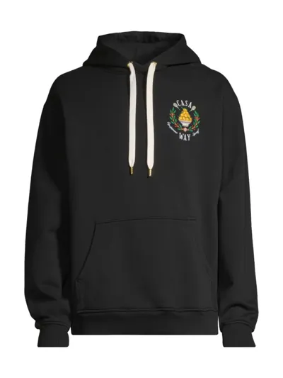 Casablanca Equipement Sportif Embroidered Hoodie In Casa Way