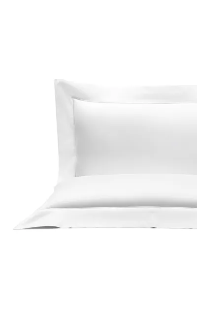 Frette Grace Cotton King Sham In White