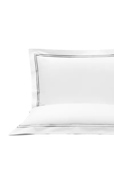 Frette Classic Cotton King Sham In Grey