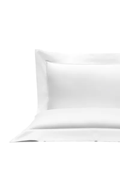 Frette Grace Cotton Standard Sham In White