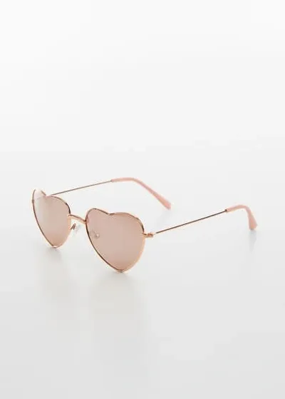 Mango Kids' Sunglasses Gold