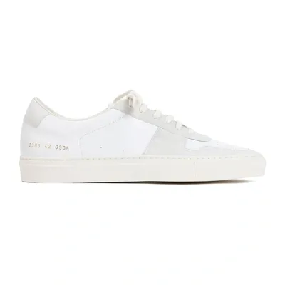 Common Projects Leather Sneakers In White