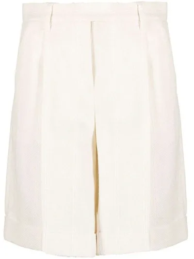 Lorena Antoniazzi High-waisted Shorts In White