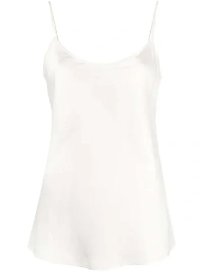 Lorena Antoniazzi Spaghetti-strap Top In White