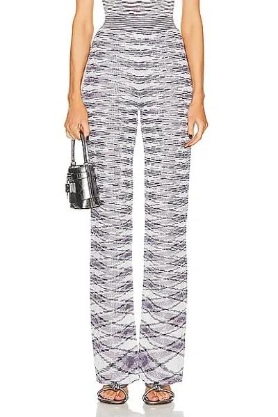 Missoni Straight Leg Trouser In Green