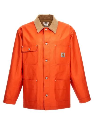 Junya Watanabe X Carhartt Jacket In Orange