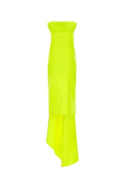 Sportmax Fluo Yellow Aedi Dress