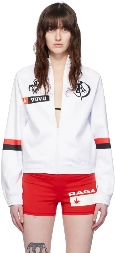 Raga Malak White Burbs Jacket