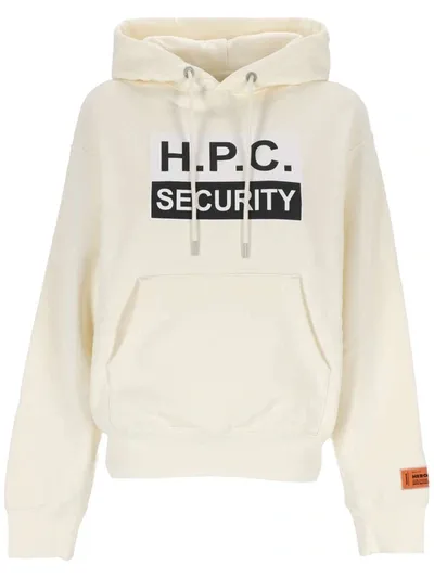 Heron Preston Sweaters In Ivory Black