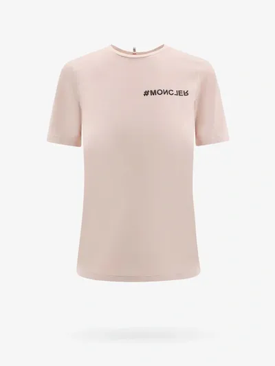 Moncler Grenoble T-shirt In Pink