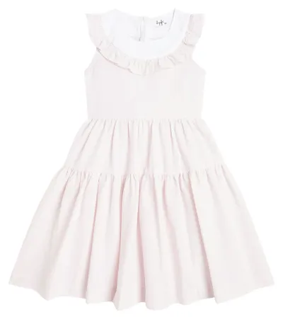 Il Gufo Kids' Cotton Dress In Pink