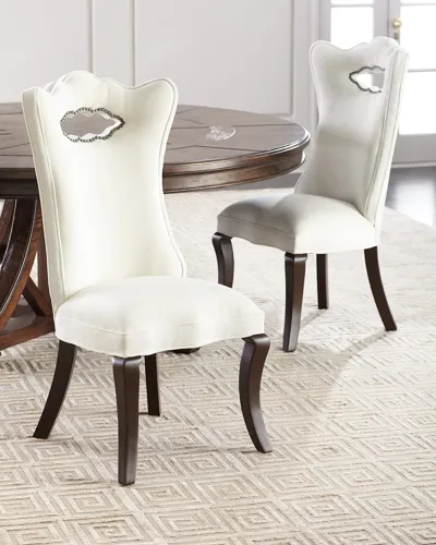 Haute House Celeste Dining Chair In White