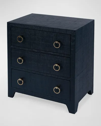 Butler Specialty Co Helena 3-drawer Chest In Dark Navy