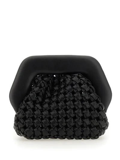 Themoirè Bolso Clutch - Negro In Black