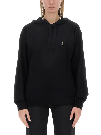 Vivienne Westwood Sweatshirt With Logo In Black