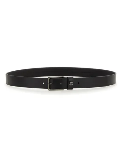 Hugo Belt With Buckle In Black