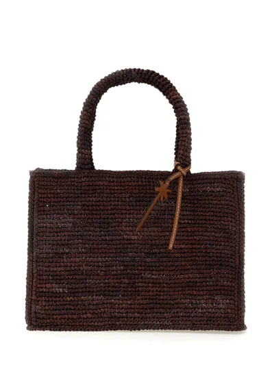 Manebi Bag Sunset Small In Brown