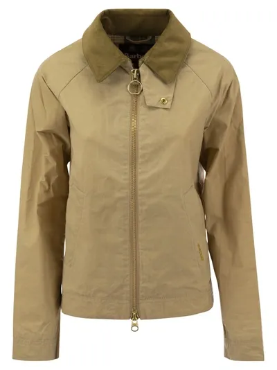 Barbour Campbell - Short Mackintosh In Beige