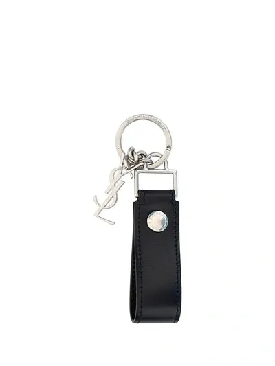 Saint Laurent Key Rings In Nero