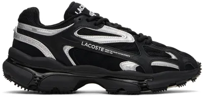 Lacoste Black & Silver L003 Sneakers