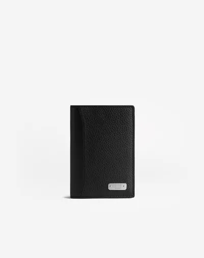 Dunhill 1893 Harness Business Card Case In Black