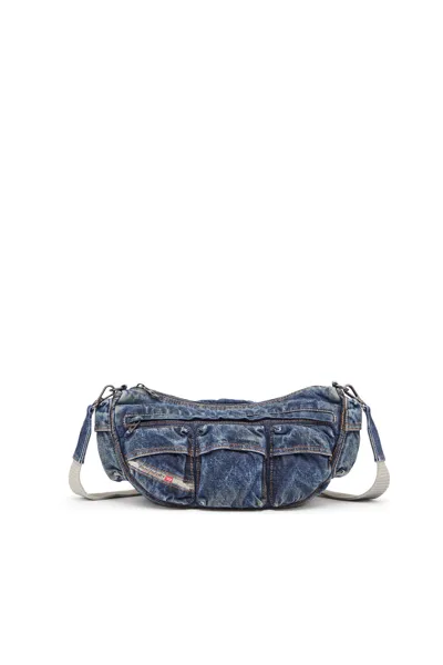 Diesel Travel 3000 Shoulder Bag X In Blue