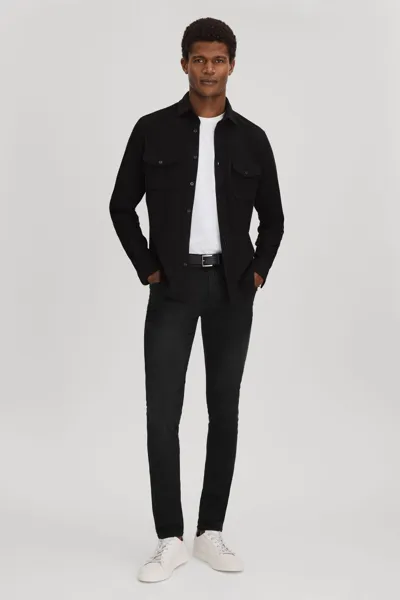 Replay Slim Fit Jeans In Black