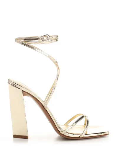 Paris Texas Diana Sandal In Gold