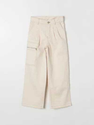 Jacquemus Jeans  Kids Color White