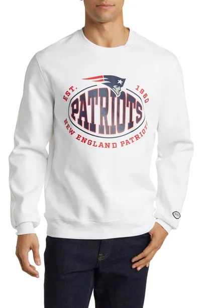 Hugo Boss X Nfl Crewneck Sweatshirt In White