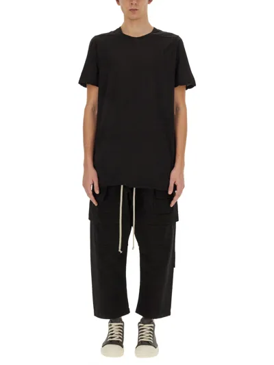 Rick Owens Drkshdw Cotton T-shirt In Black