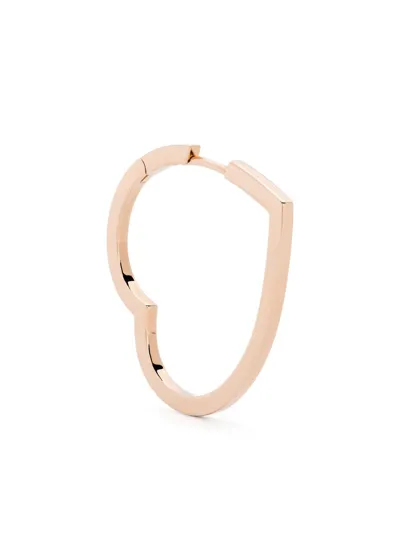 Repossi 18kt Rose Gold Antifer Heart Single Earring