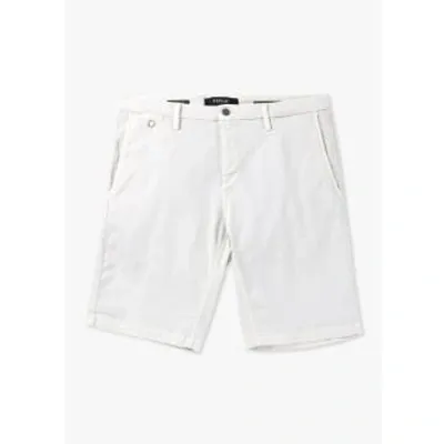 Replay Mens Benni Hyperflex X-lite Chino Shorts Pearl Grey In Grey Fabric