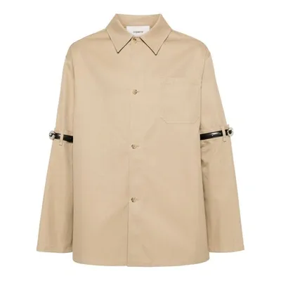 Coperni Hybrid Shirt Jacket In Neutrals