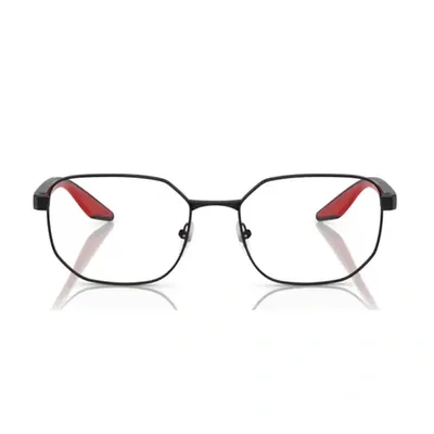 Prada Ps50qv Eyeglasses In Burgundy