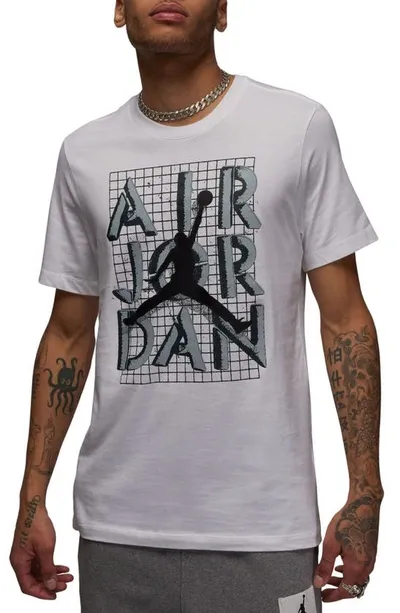 Jordan Air  Graphic T-shirt In White