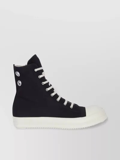 Rick Owens Drkshdw High-top Sneakers Shark-tooth Sole In Black