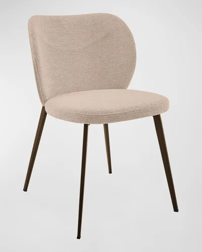 Euro Style Markus Side Chairs, Set Of 2 In Beige