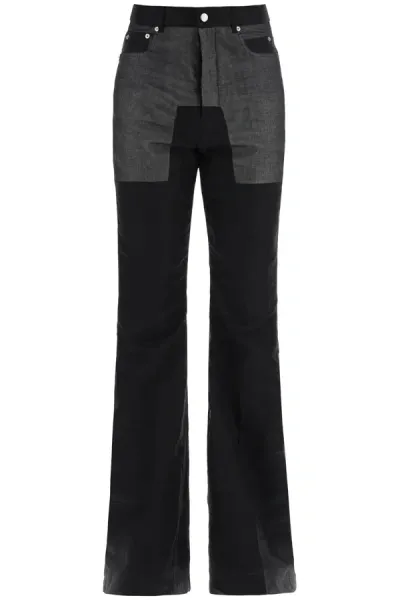 Rick Owens Bolan Bootcut Pants In Black