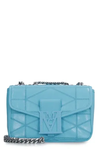 Mcm Travia Small Crossbody Bag In Blue