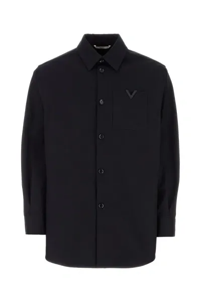 Valentino Vlogo Zip-up Sweatshirt In Navy