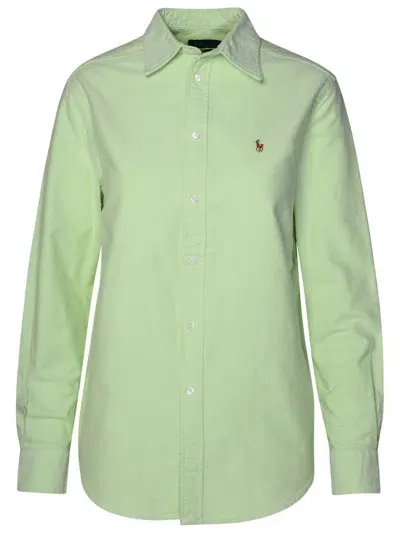 Polo Ralph Lauren Green Cotton Shirt