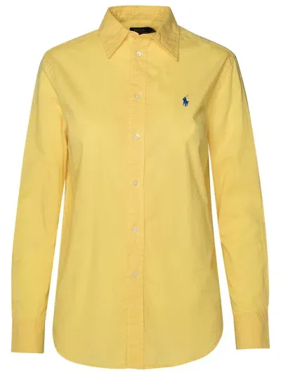 Polo Ralph Lauren Yellow Cotton Shirt