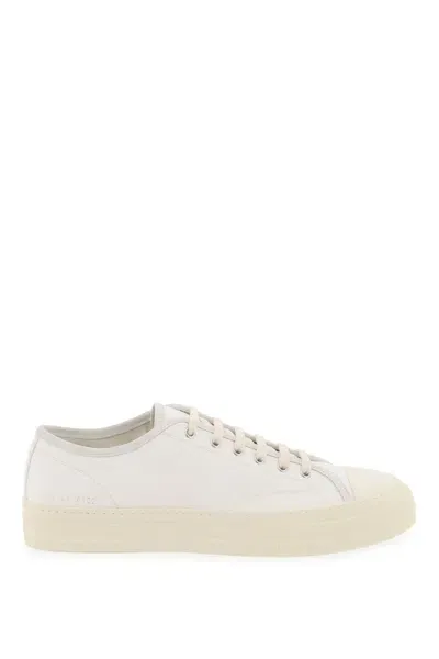 Common Projects Tournament Canvas Sneakers In White