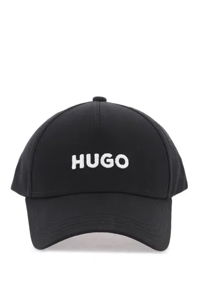 Hugo Cappello Baseball Jude Con Logo Ricamato In Black