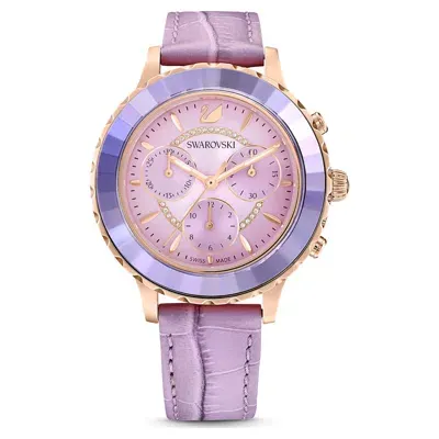 Swarovski Octea Lux Chrono Uhr In Purple