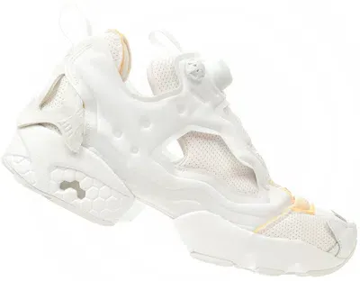 Pre-owned Reebok Maison Margiela X Instapump Fury "memory Of Shoes" Herren Sportschuhe In Weiss