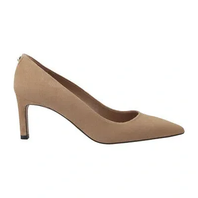 Pre-owned Hugo Boss Boss Pumps Janet Pump, Rauleder, Beige, Damen